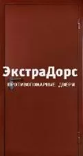 Дверь противопожарная металлическая однопольная ДМП-01-30 с коричневым полотном